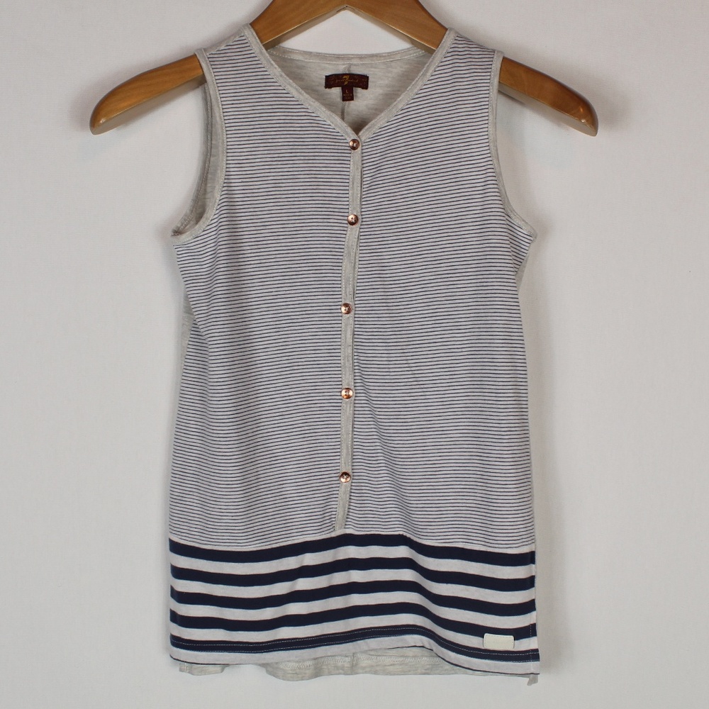 7 FAM | Striped tank L